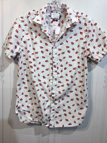 Denim & Flower Size S White Men's