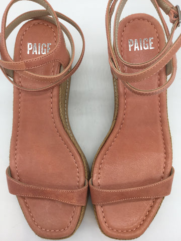 Paige Size 8.5 Dusty Pink/Mauve Sandals