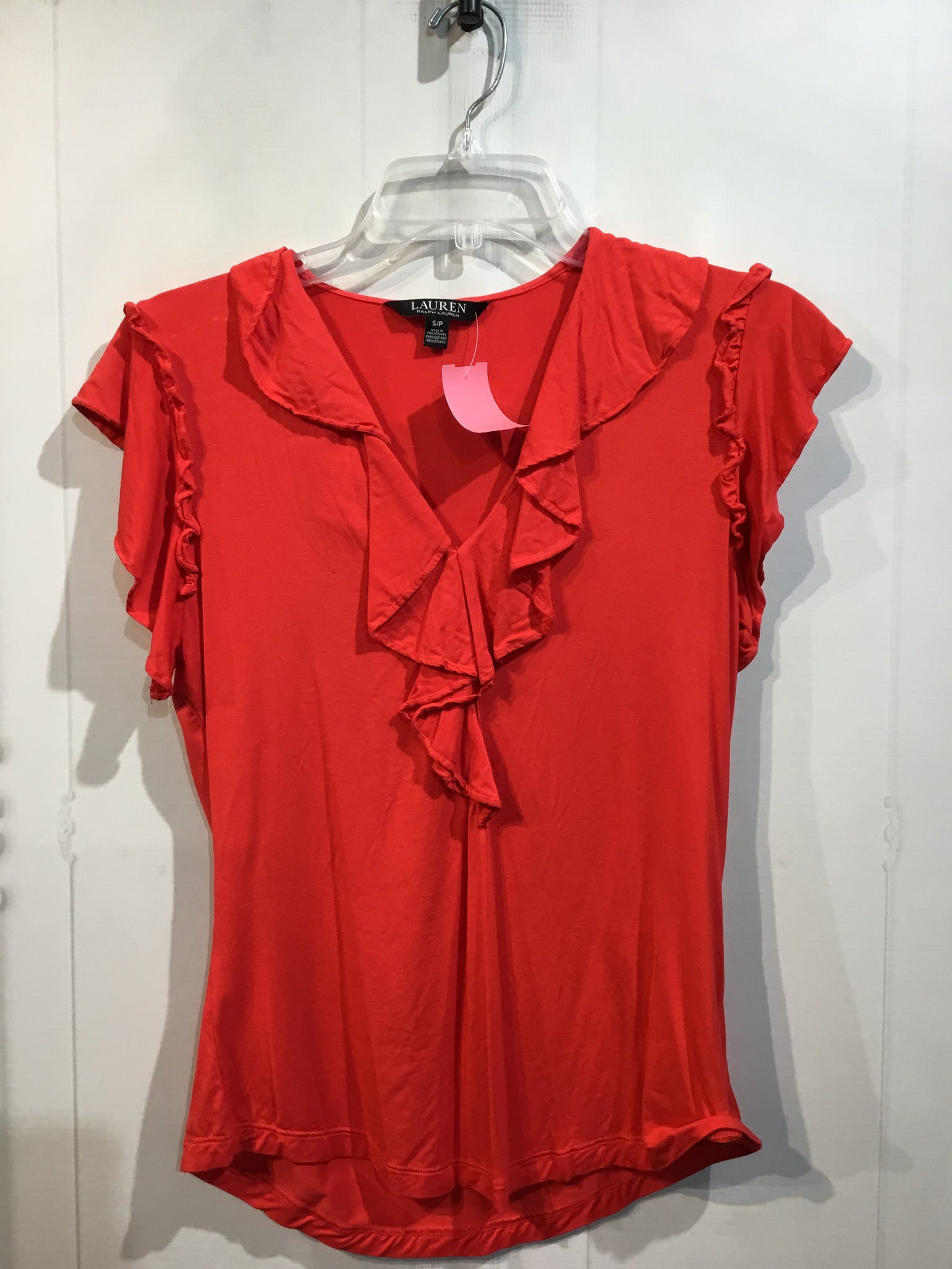 LAUREN Ralph Lauren Size Small Red Tops