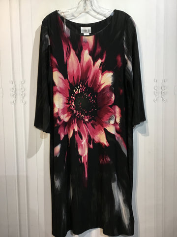 Robbie Bee Size XL Black DRESS/1 PIECE