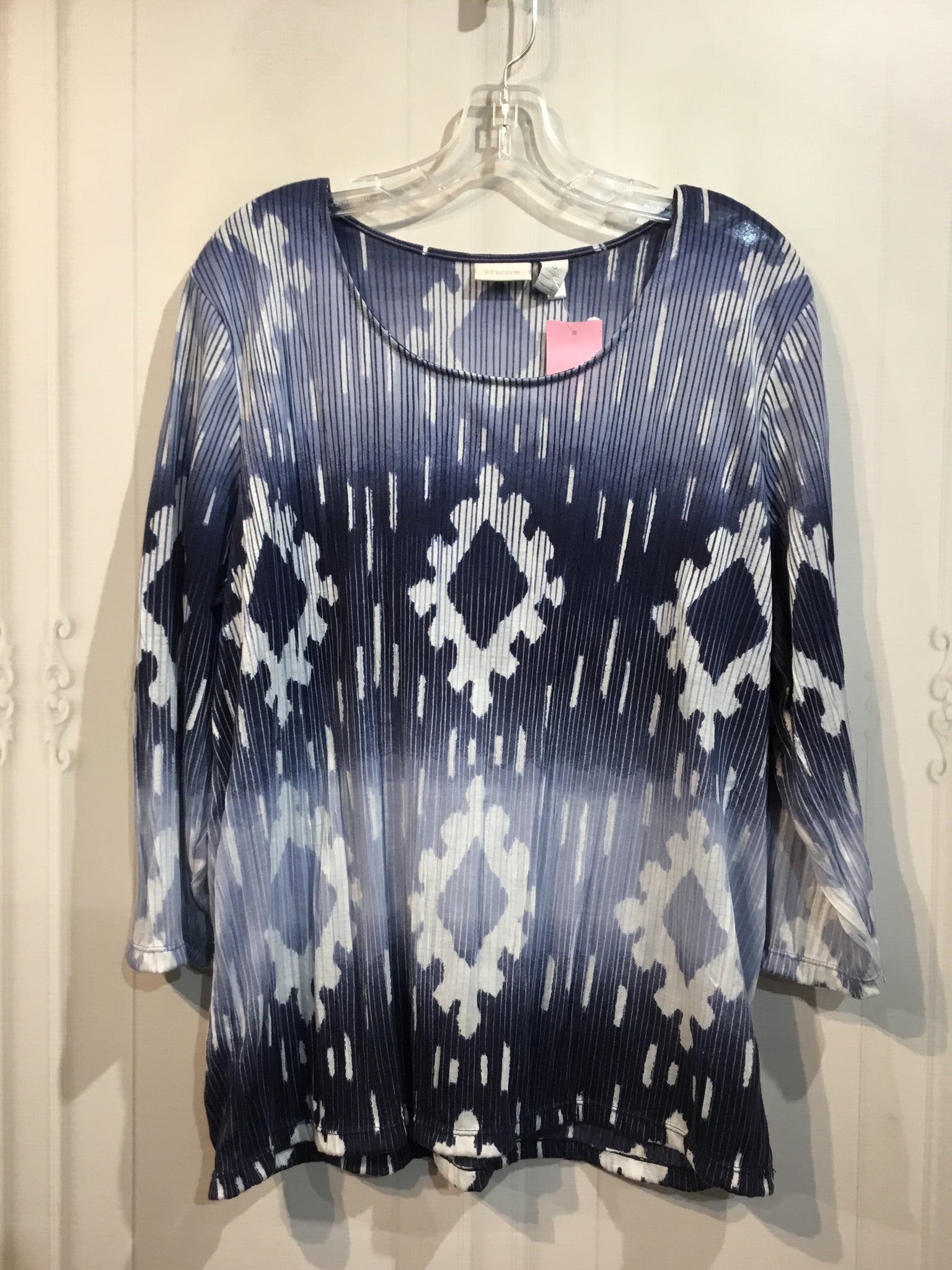 CHICO'S Size XL/16 Blue Tops