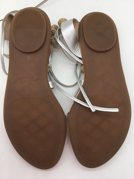 LUXURY Loeffler Randall Size 7 Silver Shoes