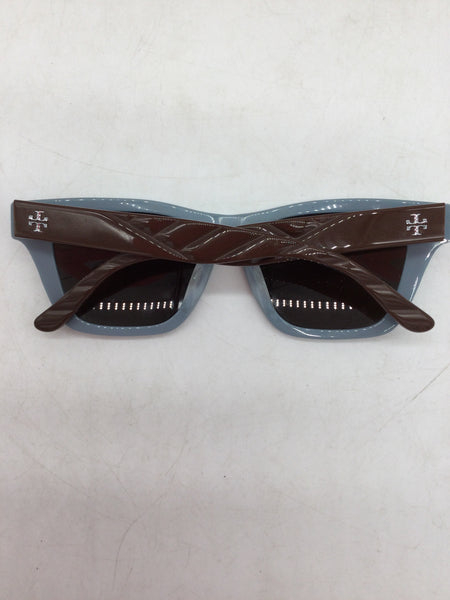 LUXURY Tory Burch Size Blue Sunglasses