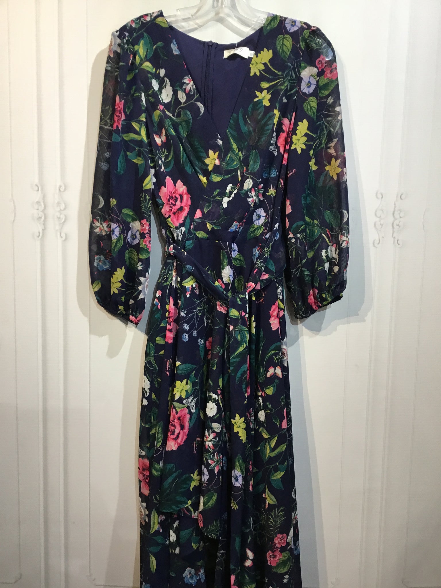 Eliza J Size M/8 Blue DRESS/1 PIECE