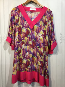 Chiara Boni Size M Purple SWIMWEAR/COVER UP