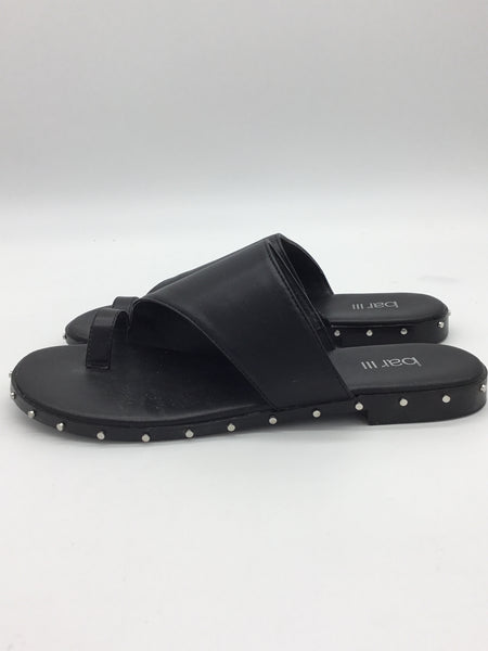 Bar III Size 8.5 Black Sandals