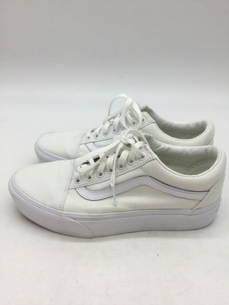 Vans Size 8.5 White Shoes