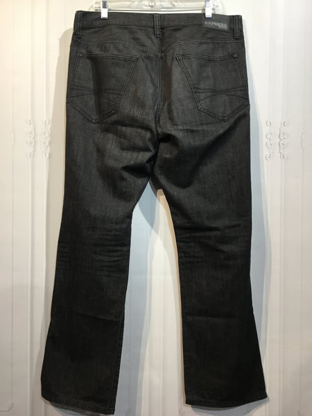 Express Jeans Size Medium Black Men's