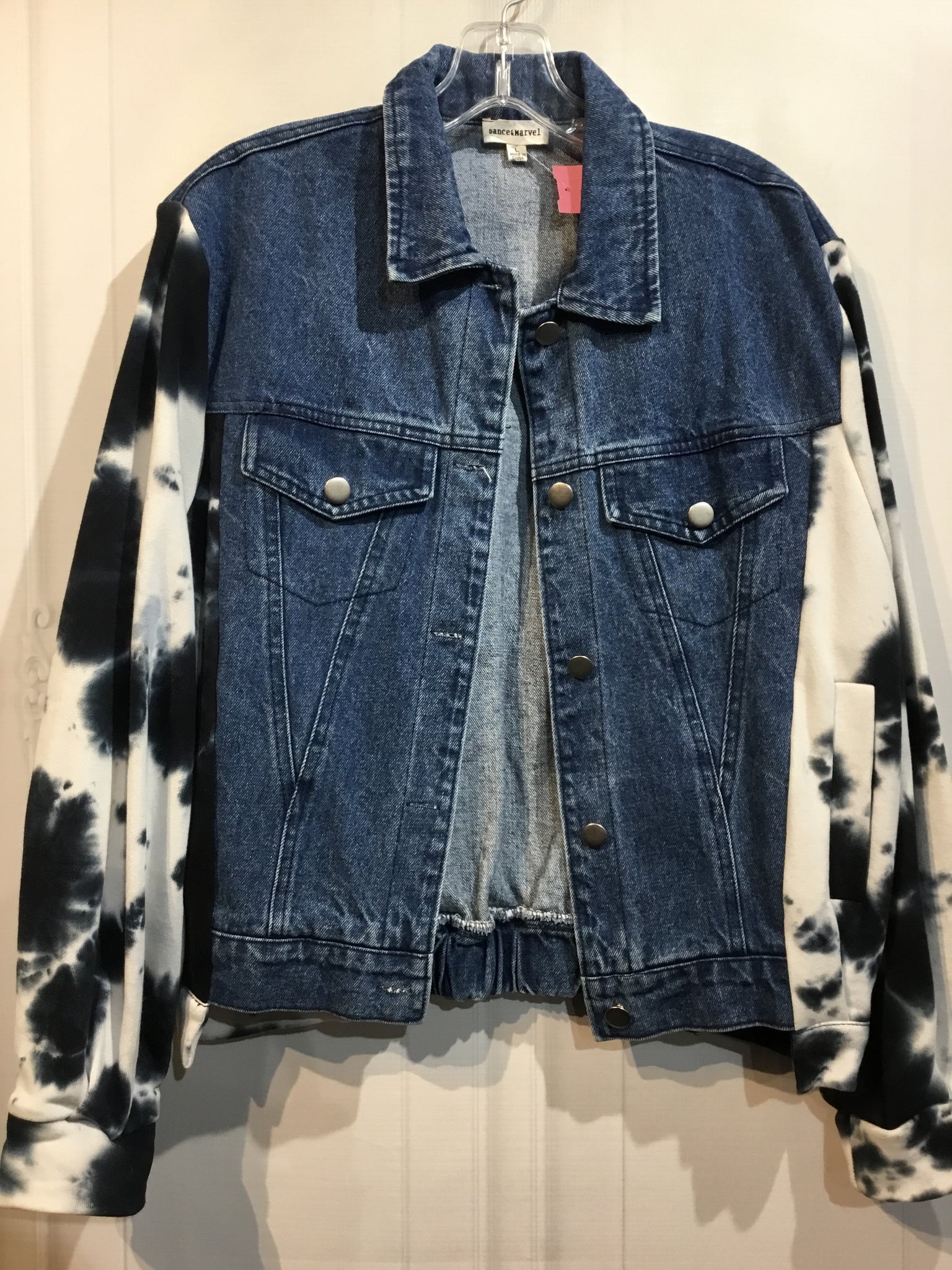 Dance & Marvel Size Large Blue Tops