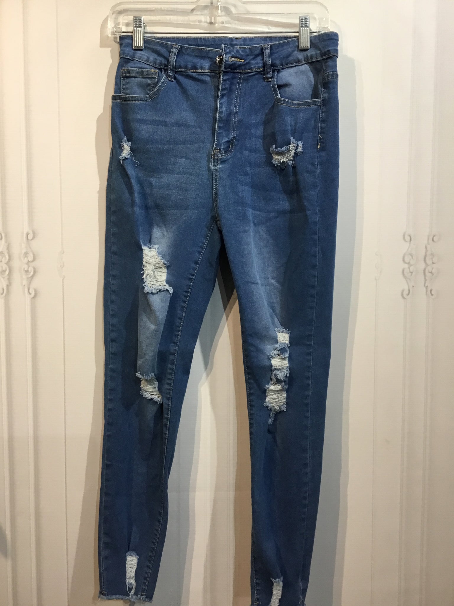 Shein Size Large Blue Bottoms