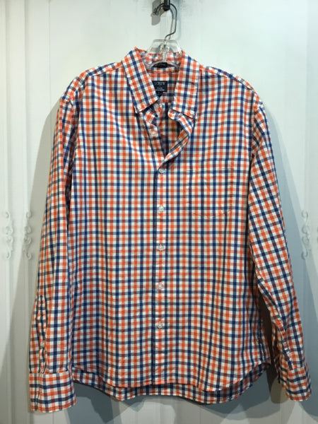 JCREW Size Large Orange Men's