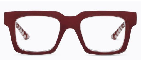 Louie  -  Dark Red/Check  -  Strength 2.50