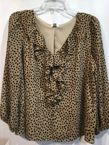 JCREW Size Medium Brown Tops