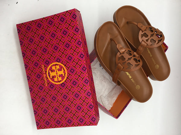 LUXURY Tory Burch Size 8.5 Brown Shoes