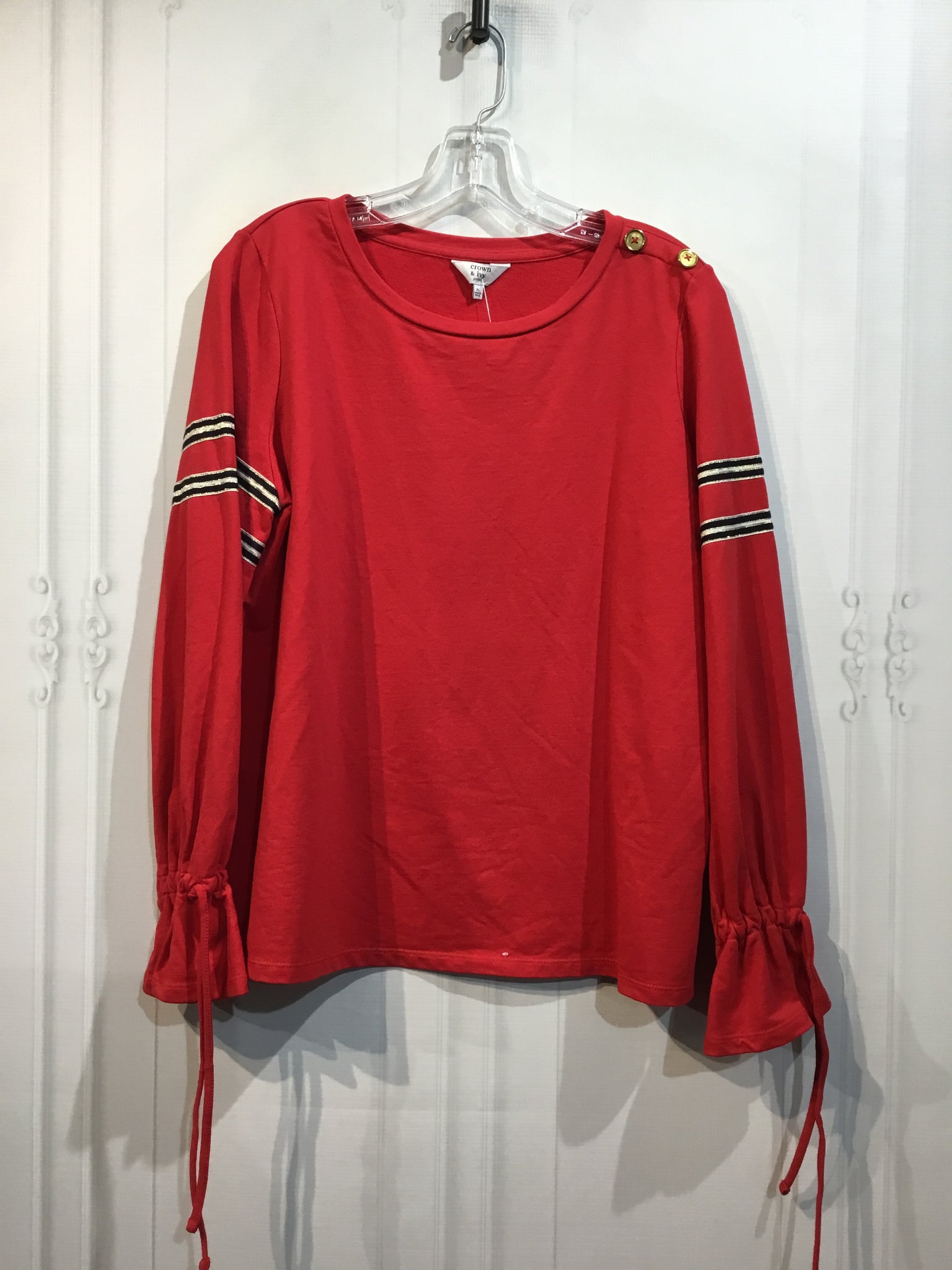 Crown & Ivy Size LP Red Tops