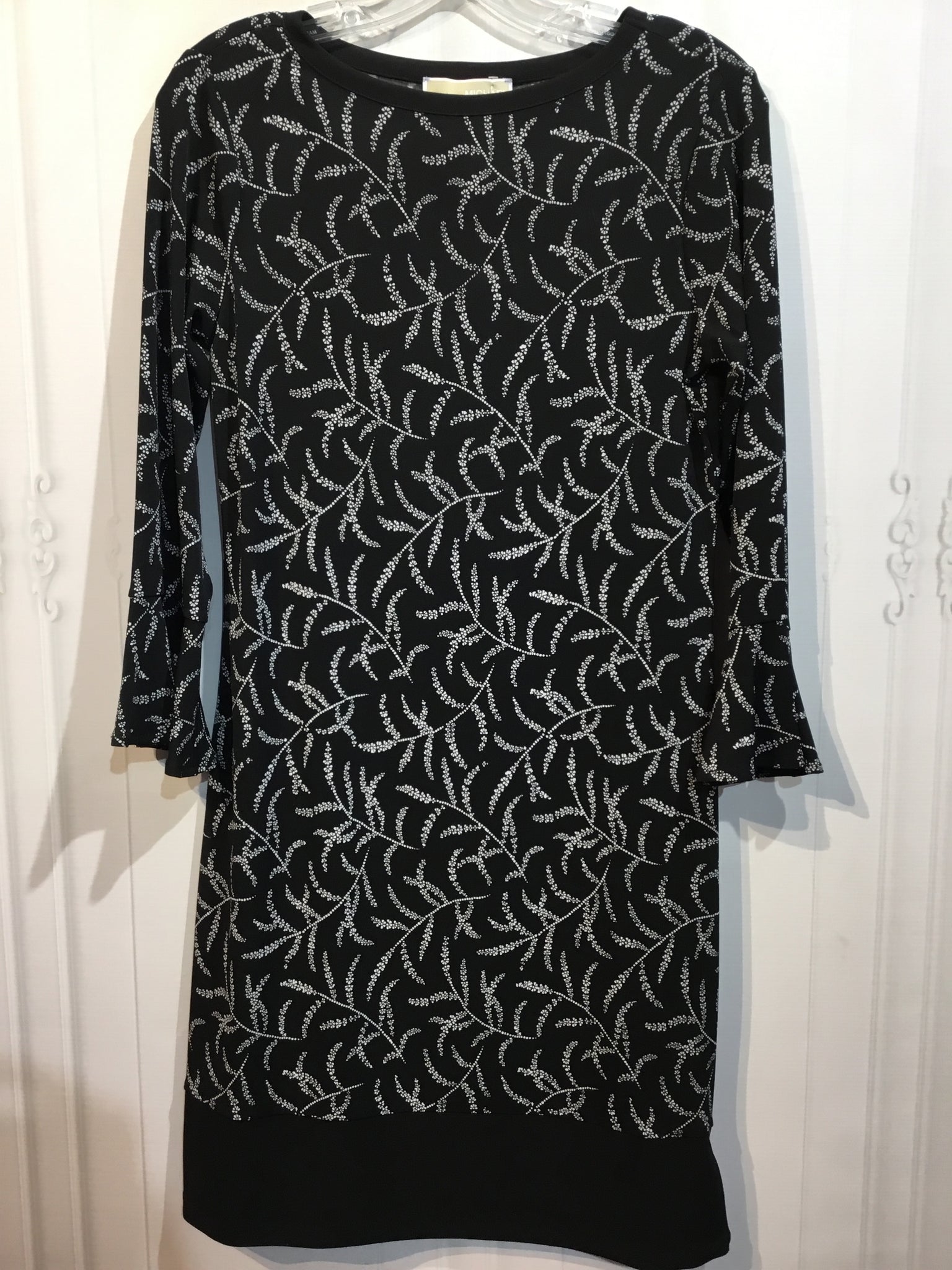 NWT MICHAEL Michael Kors Size Extra Small Black DRESS/1 PIECE