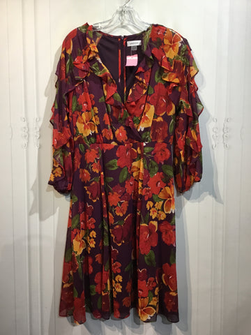 Calvin Klein Size S/6 Purple Tops