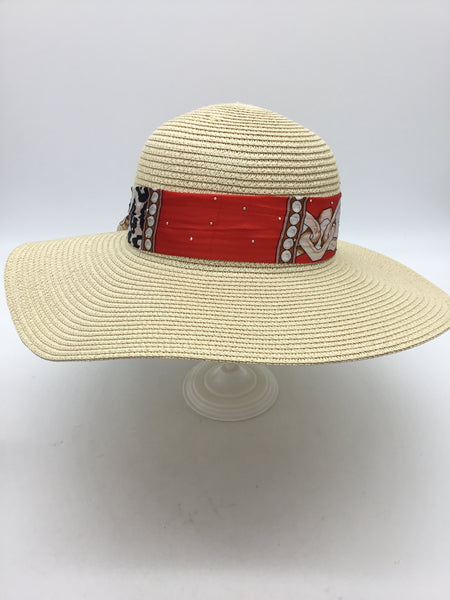 NWT Adrienne Vittadini Beige HAT
