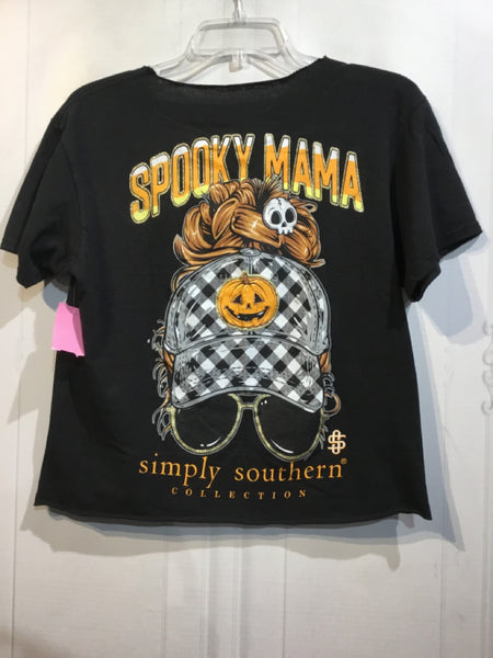 Simply Southern Size Medium Black Tops