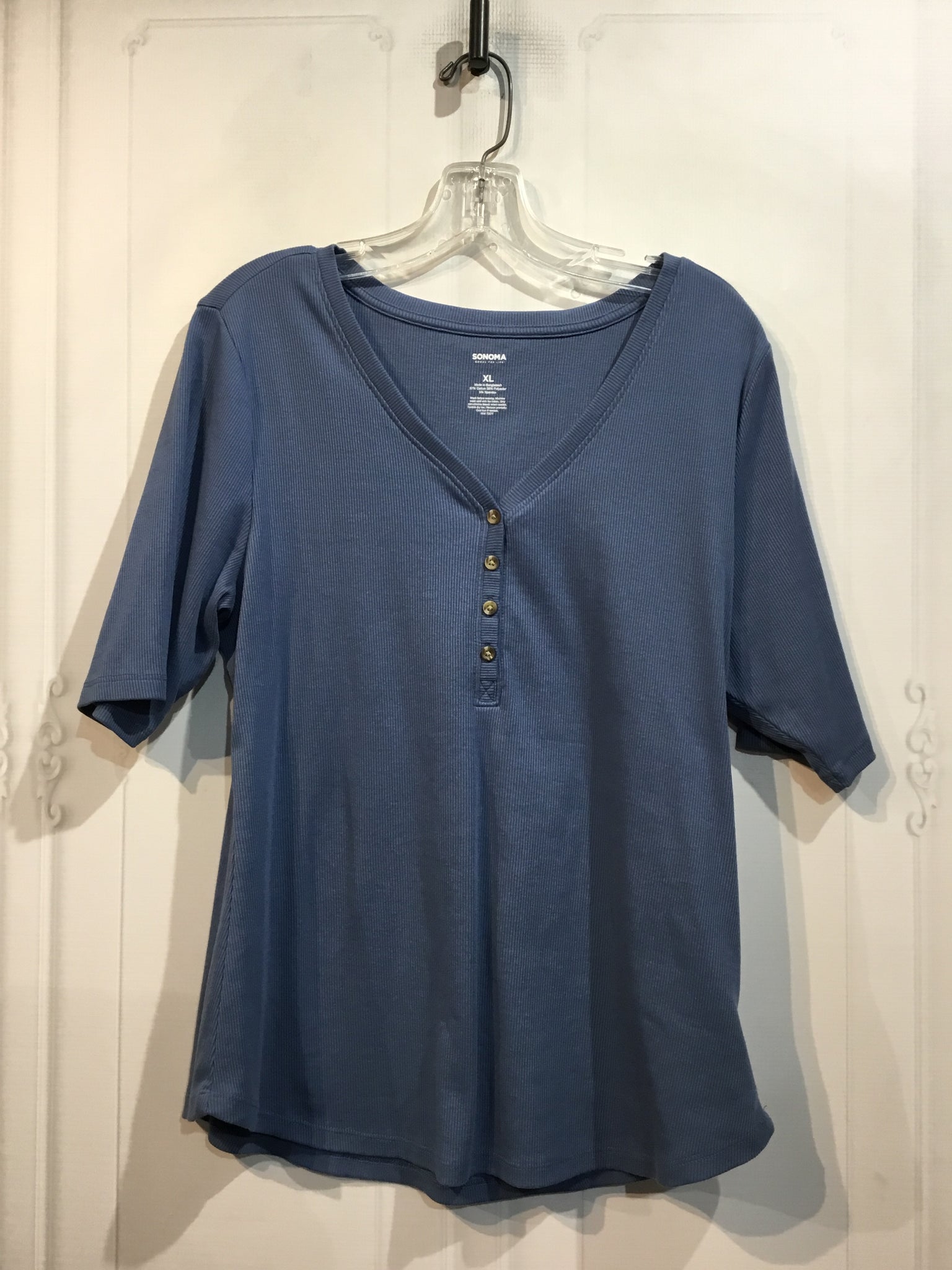 Sonoma Size Extra Large Blue Tops