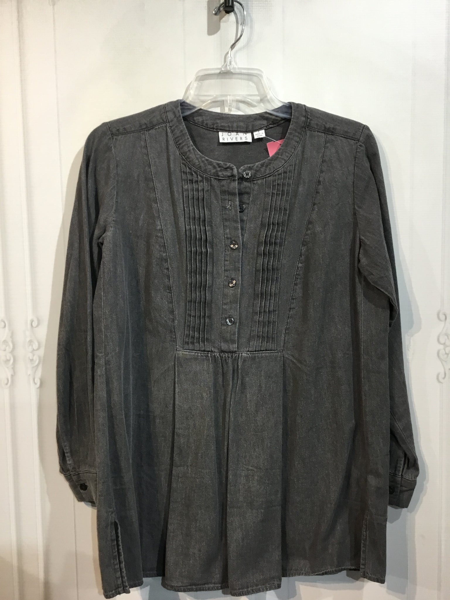 Joan Rivers Size XS/2 Grey Tops