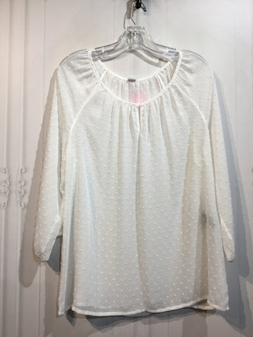 Old Navy Size Large White Tops