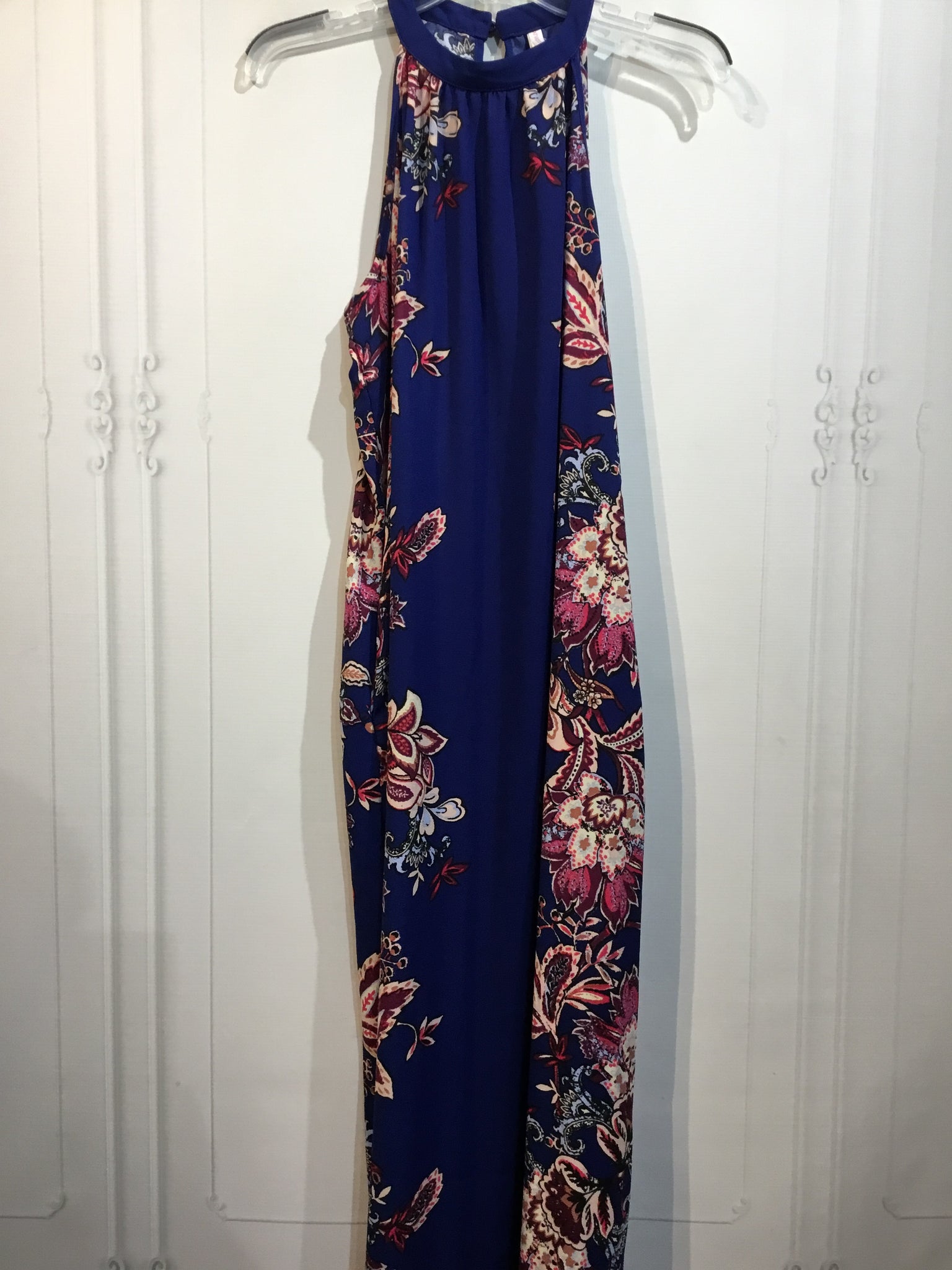 xhilaration Size Large Blue DRESS/1 PIECE