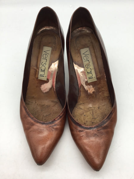Versani Size 6.5 Brown Shoes