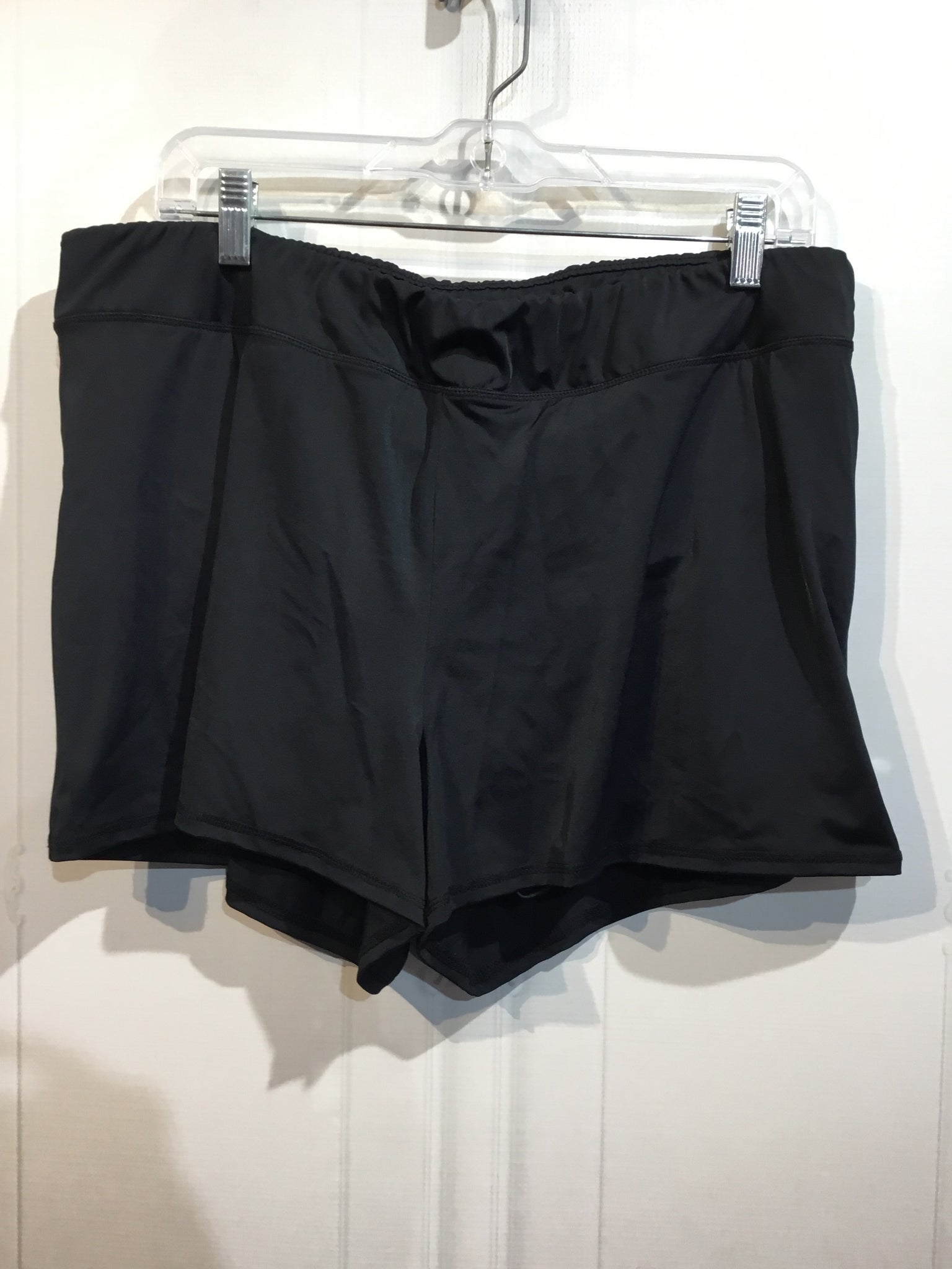 Swimsuits For All Size XL/16 Black SWIMWEAR/COVER UP