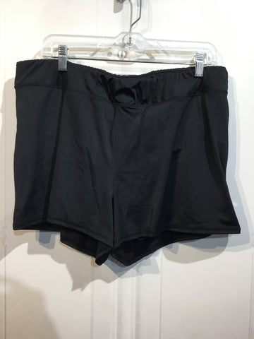 Swimsuits For All Size XL/16 Black SWIMWEAR/COVER UP