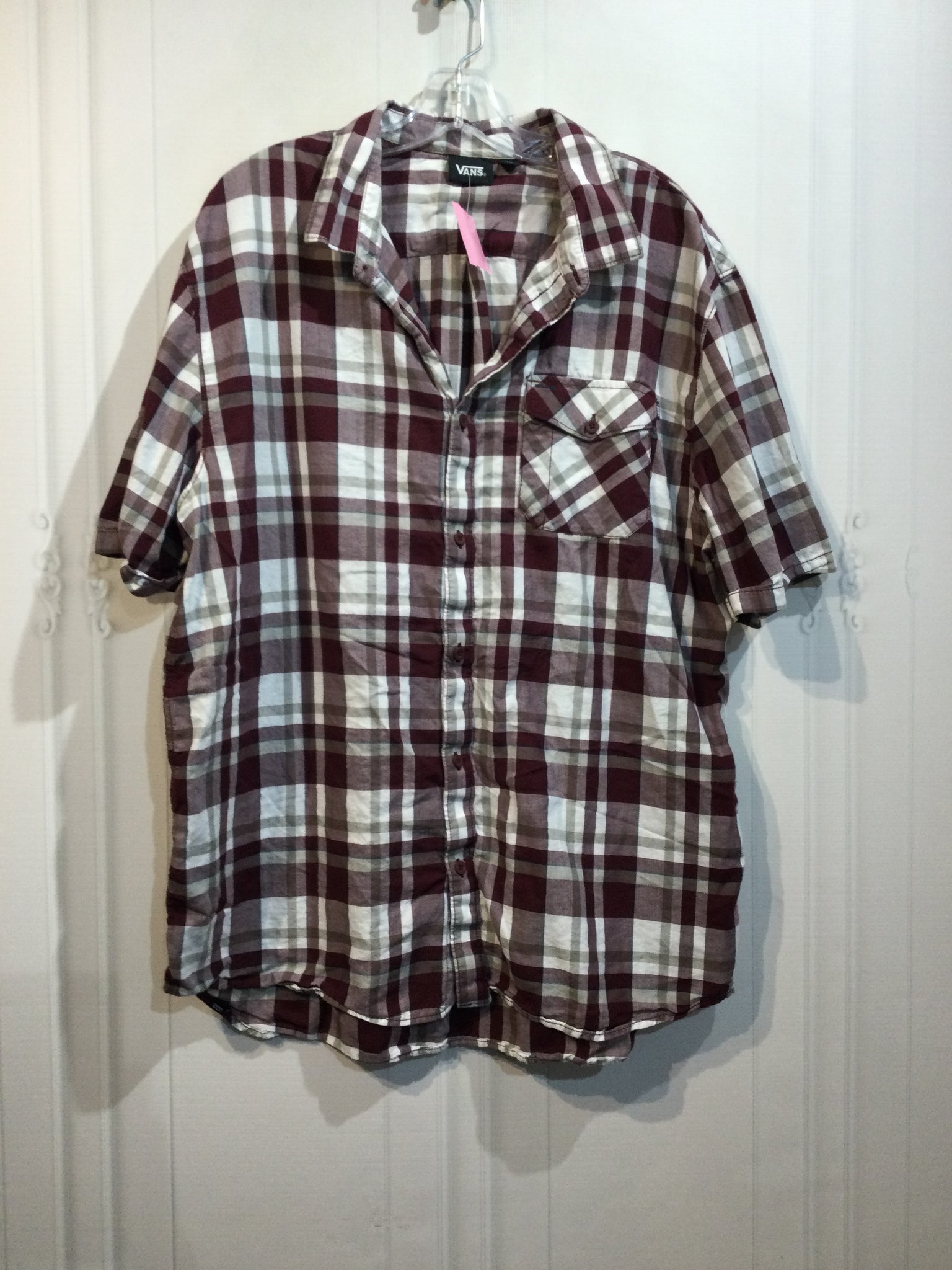 Vans Size 2X Red Men's