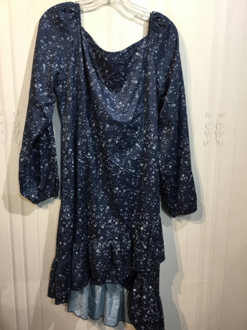 Size Extra Large Blue DRESS/1 PIECE