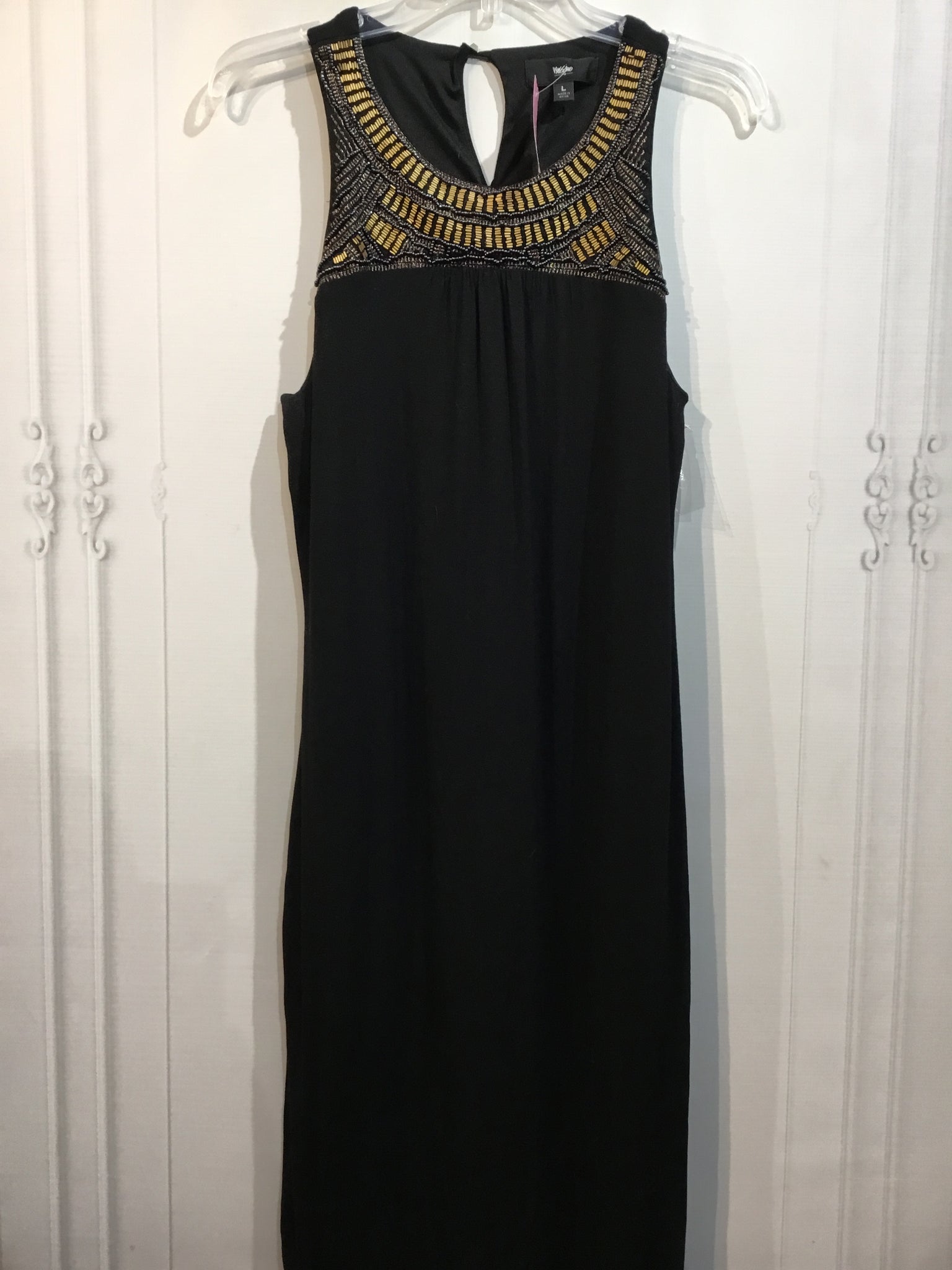Mossimo Size Large Black DRESS/1 PIECE