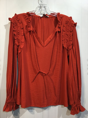 Moodie Size Small Red Tops
