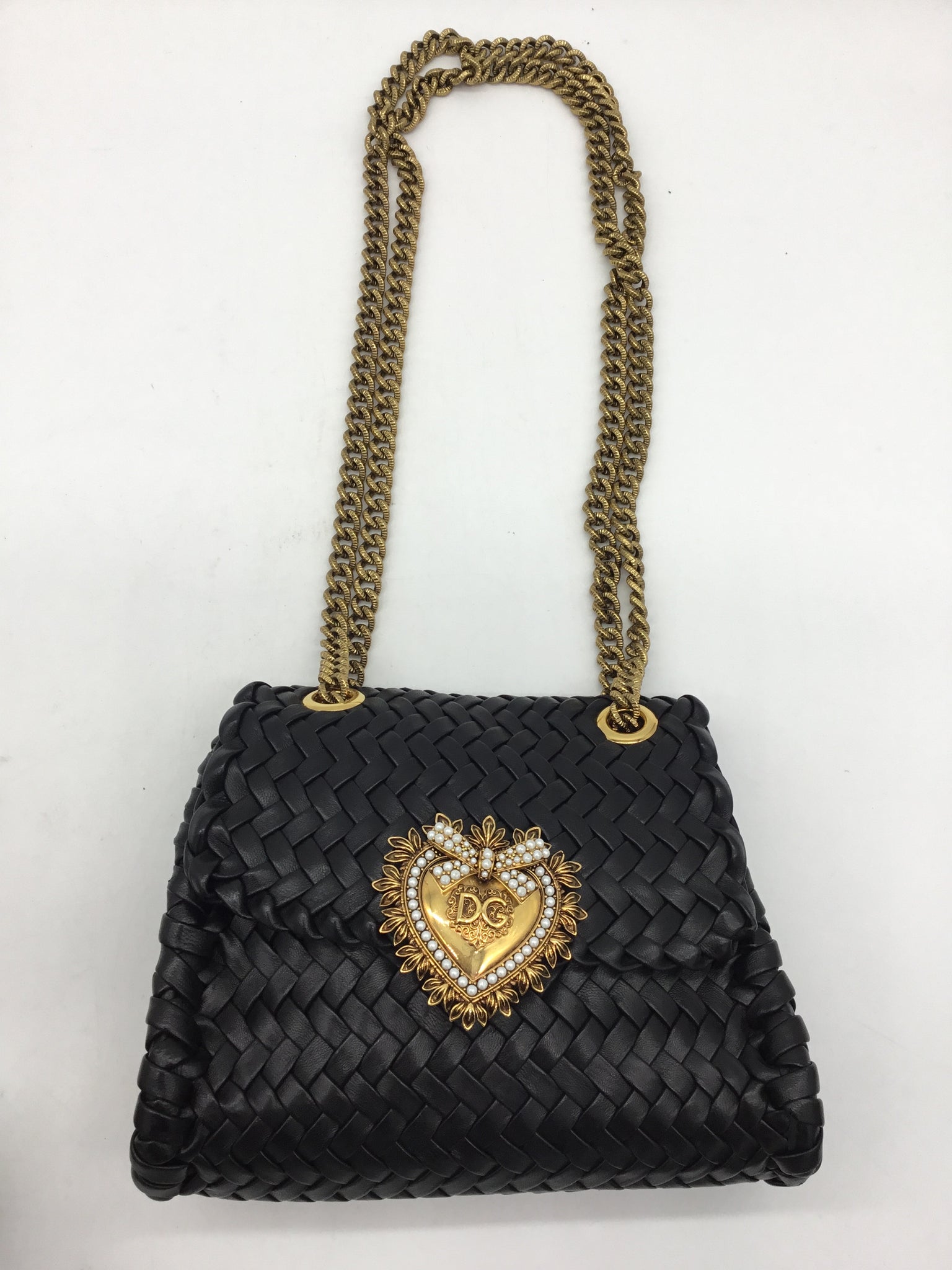 LUXURY Dolce & Gabbana Size Small Black Purses/Wallets