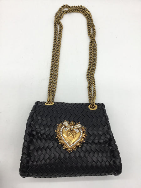 LUXURY Dolce & Gabbana Size Small Black Purses/Wallets