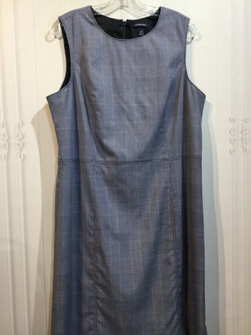 Lands End Size XL/16 Black DRESS/1 PIECE