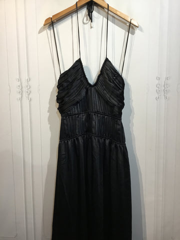 NWT LUXURY Jonathan Simkhai Size M/8 Black DRESS/1 PIECE