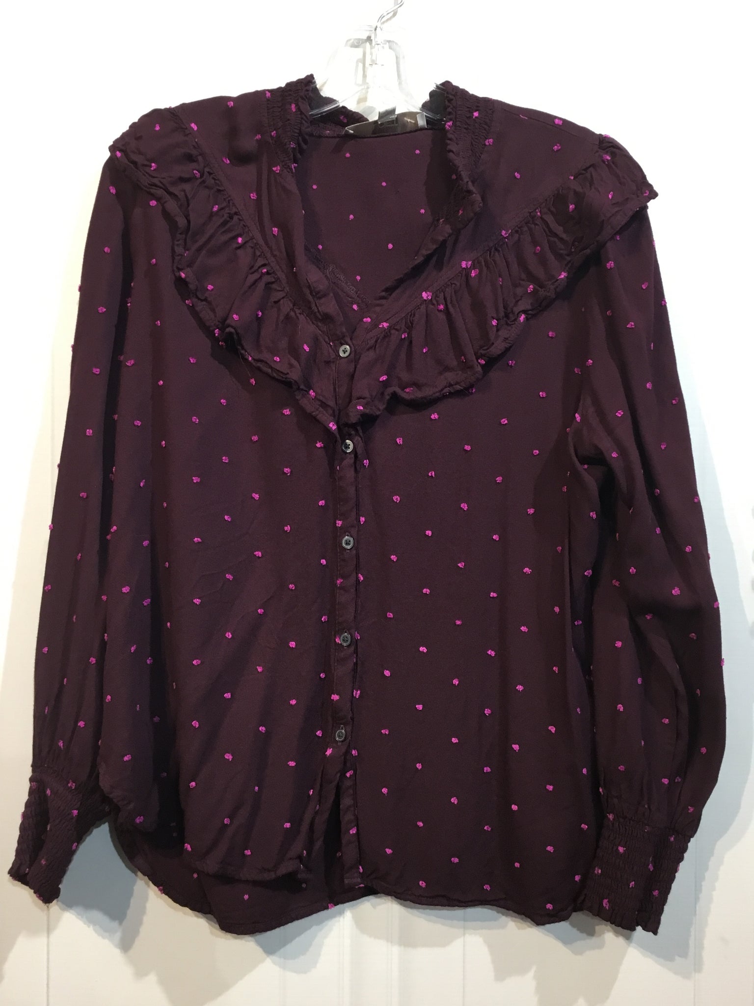 LOFT Size Medium Purple Tops