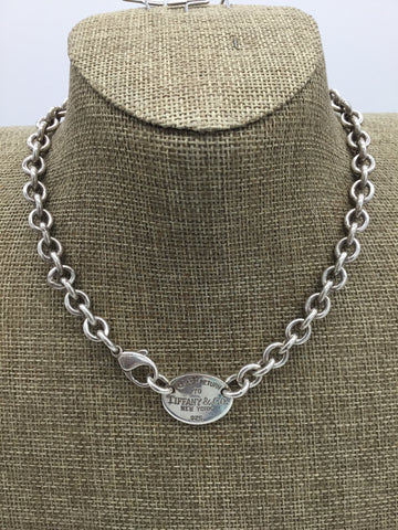 Tiffany & Co Silver Necklace