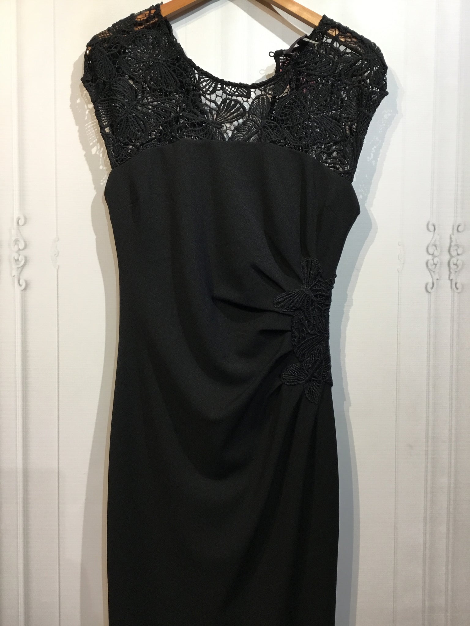 LUXURY Hale Bob Size Medium Black DRESS/1 PIECE