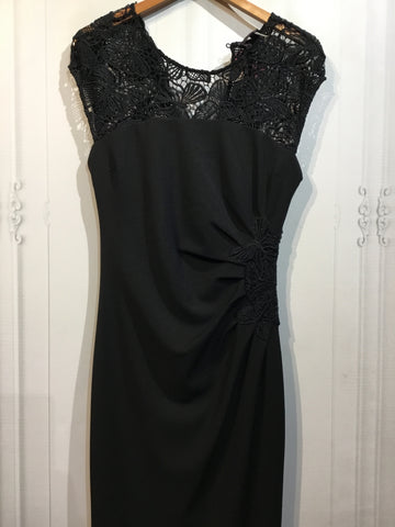 LUXURY Hale Bob Size Medium Black DRESS/1 PIECE