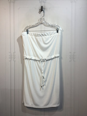 Beach Break Size Medium White SWIMWEAR/COVER UP