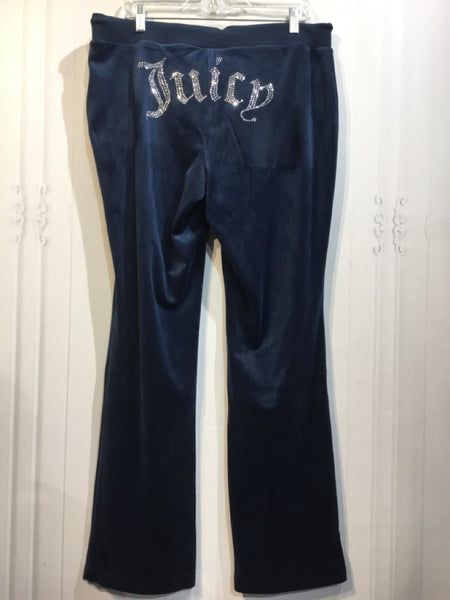 Juicy Couture Size Extra Large Blue Bottoms