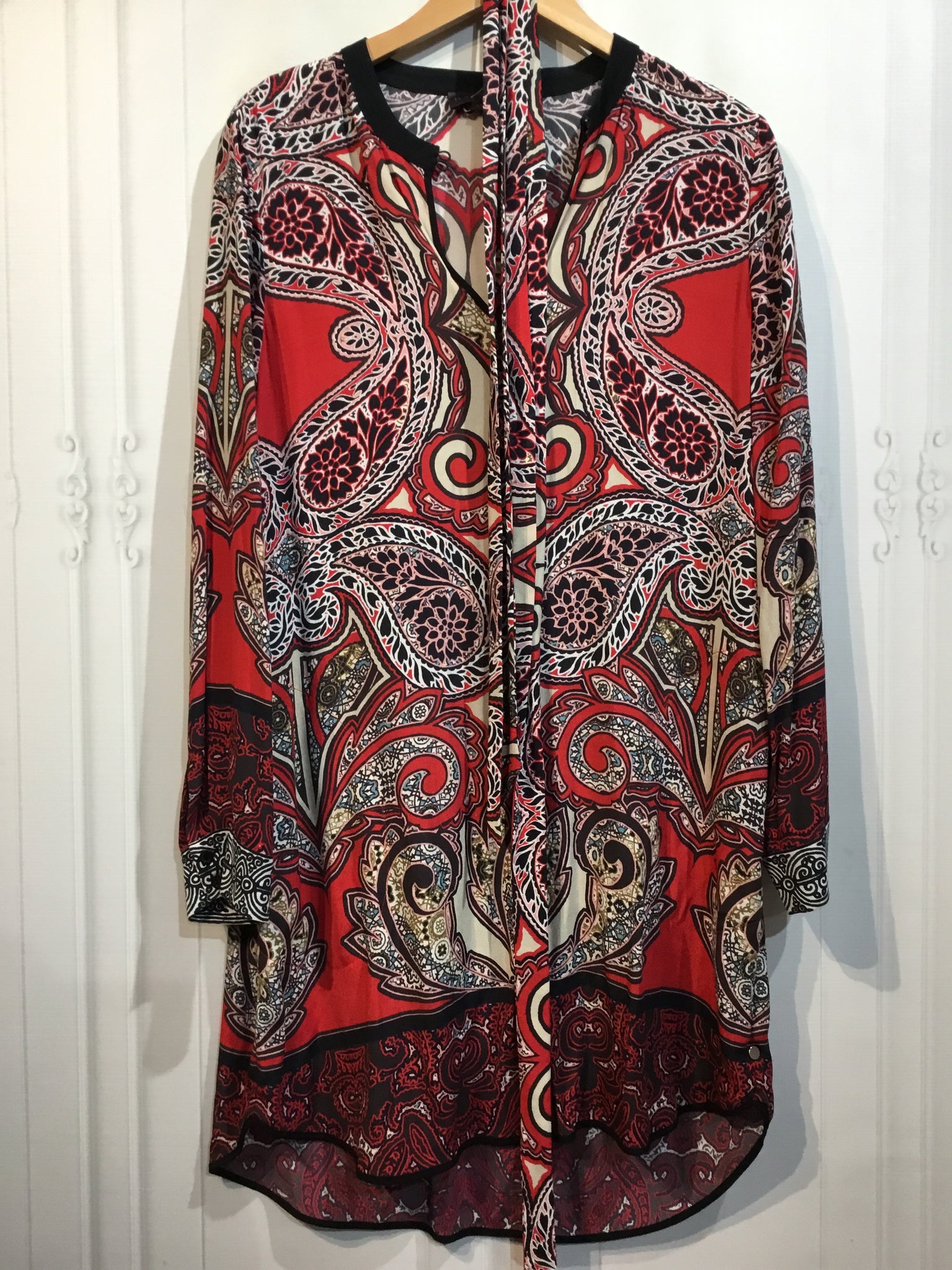 LUXURY Hale Bob Size Medium Red DRESS/1 PIECE