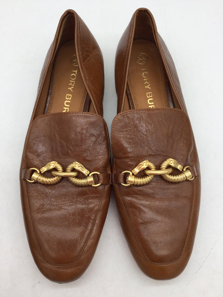 LUXURY Tory Burch Size 10.5 Brown Shoes