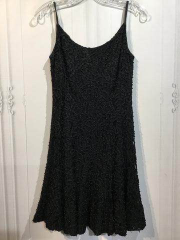 CACHE Size S/4 Black DRESS/1 PIECE