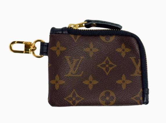 UPCYCLED  Louis Vuitton Brown Keychain Wallet