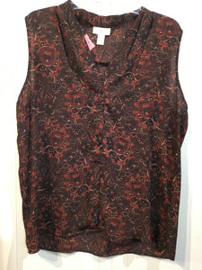 LOFT Size L Red Tops