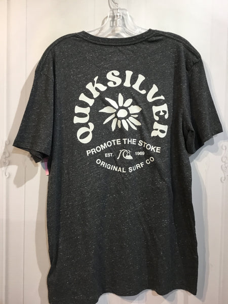 Quicksilver Size Medium Grey Men's